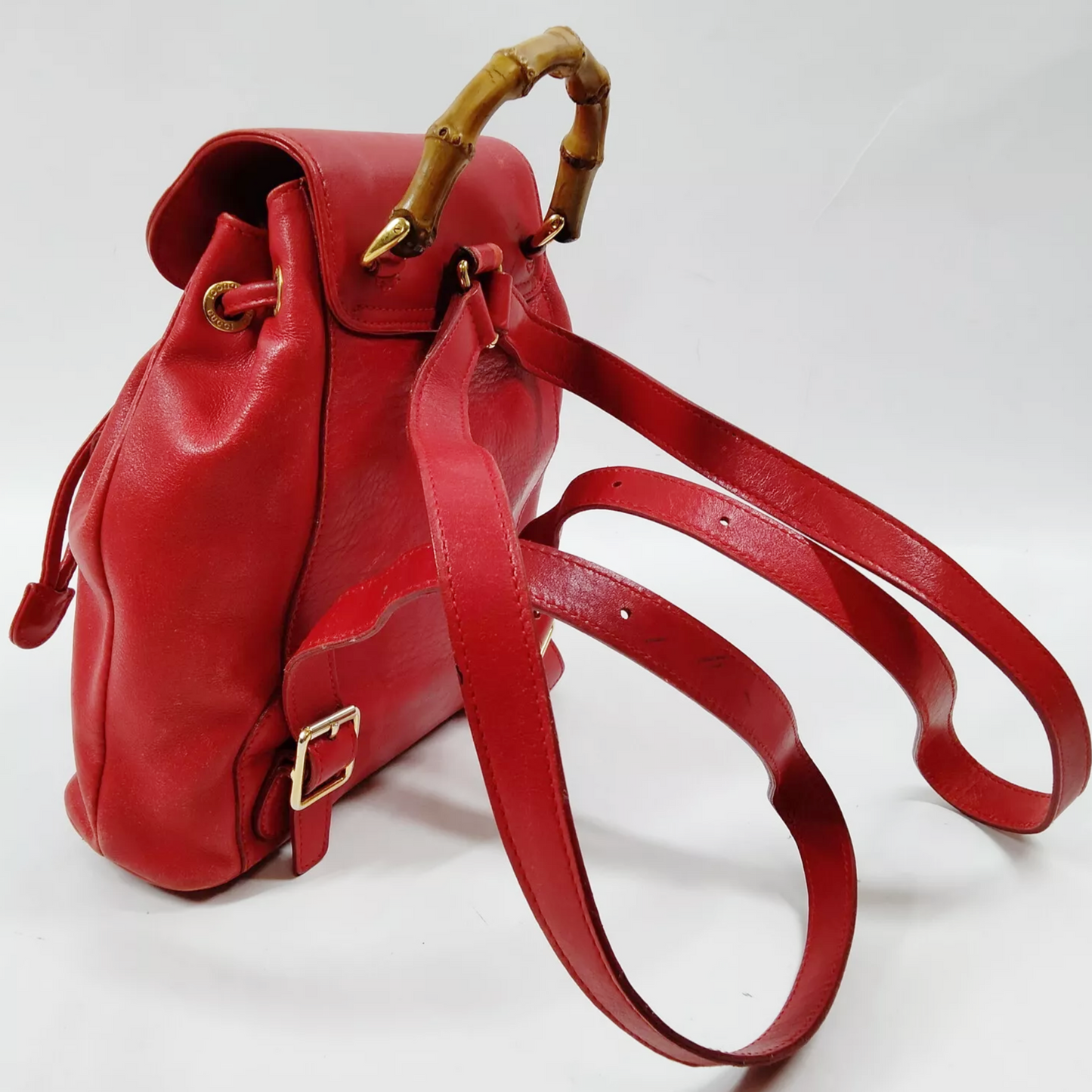 GUCCI Red Backpack