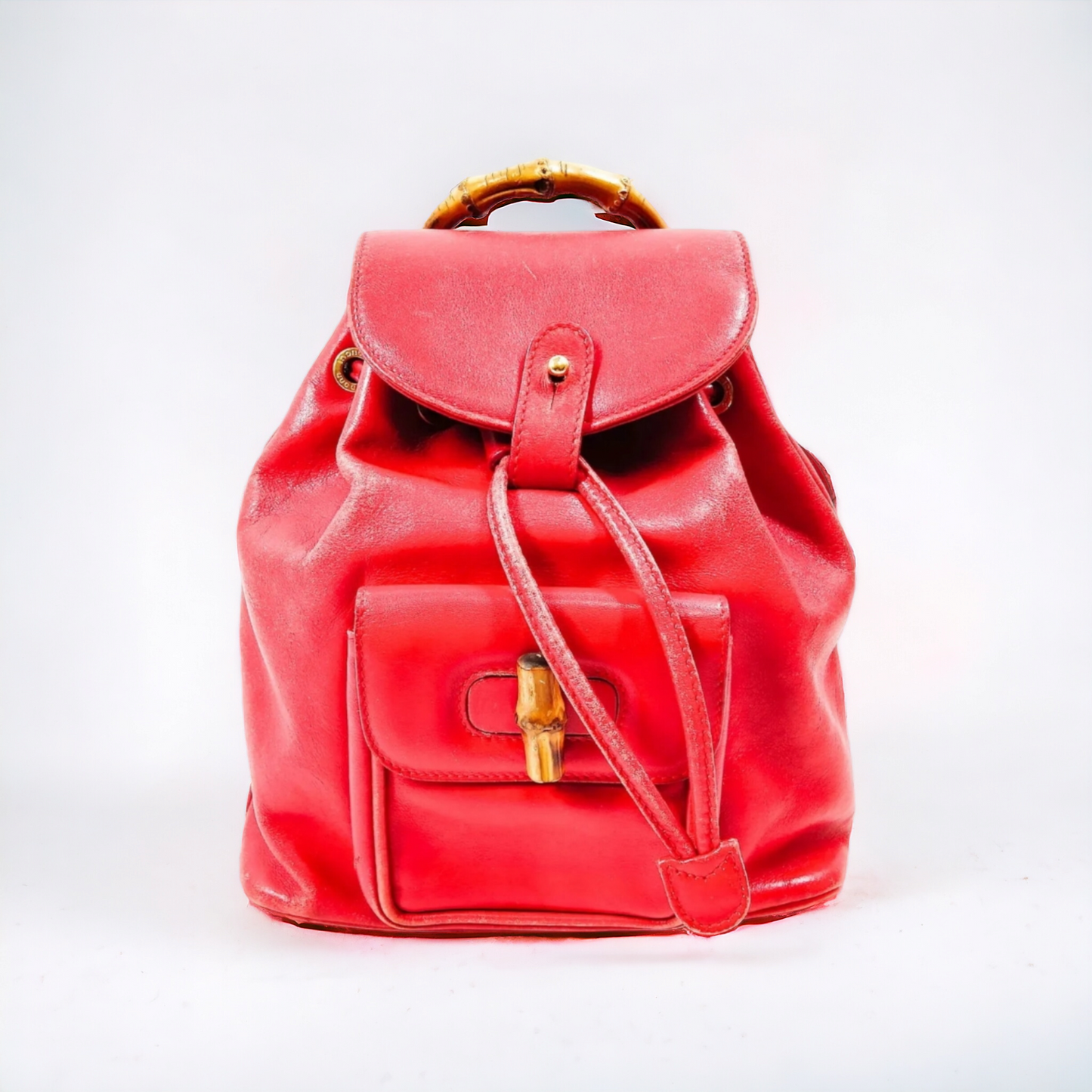 GUCCI Red Backpack